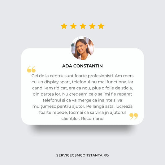 Reparații telefoane în Constanța: Service pentru toate modelele! ⭐⭐⭐⭐⭐